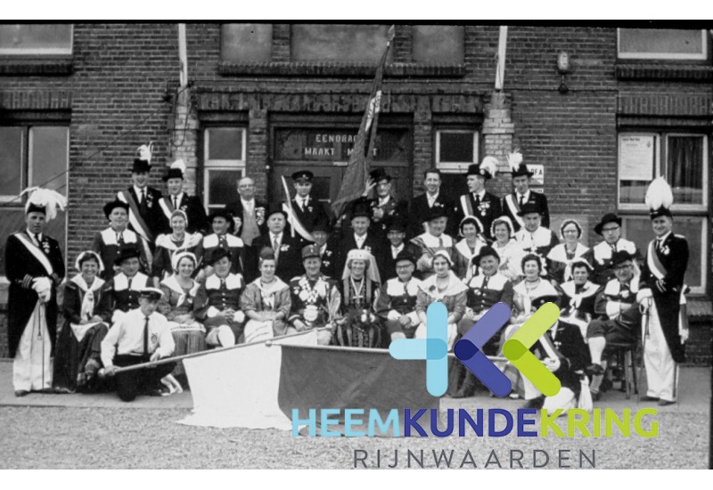 1962 Koning Quirinus Peet en Koningin W.L.E. Peet Voets F00002823